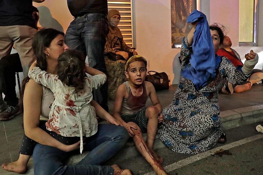 Beirut meratap, dunia simpati dek letupan dahsyat