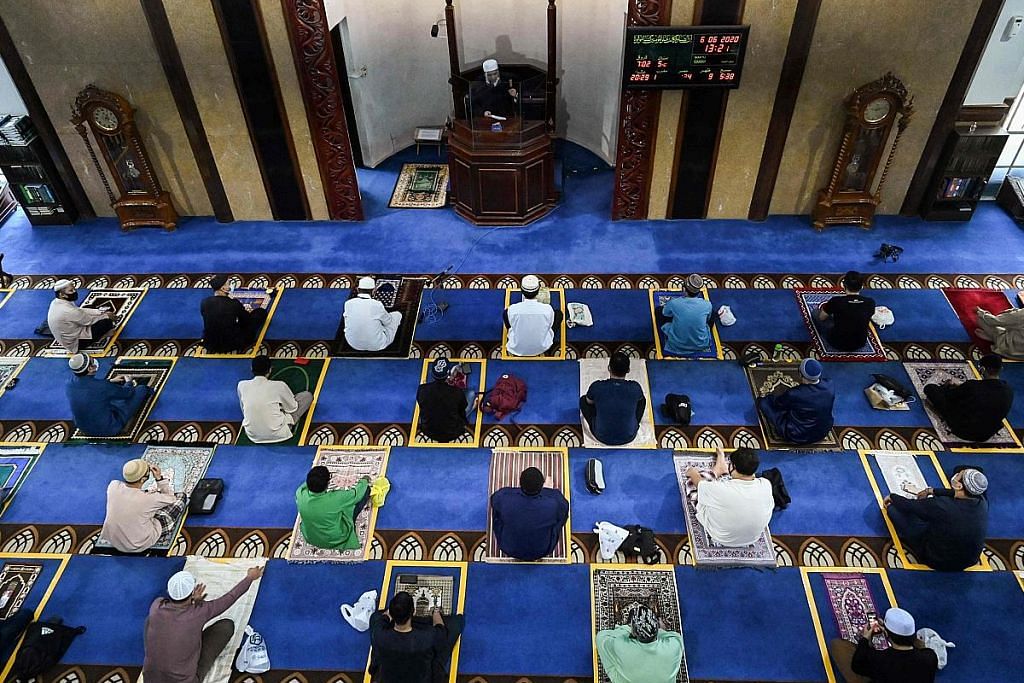 Lebih Ramai Jemaah Dapat Solat Di Masjid Secara Berperingkat Berita Setempat Beritaharian Sg