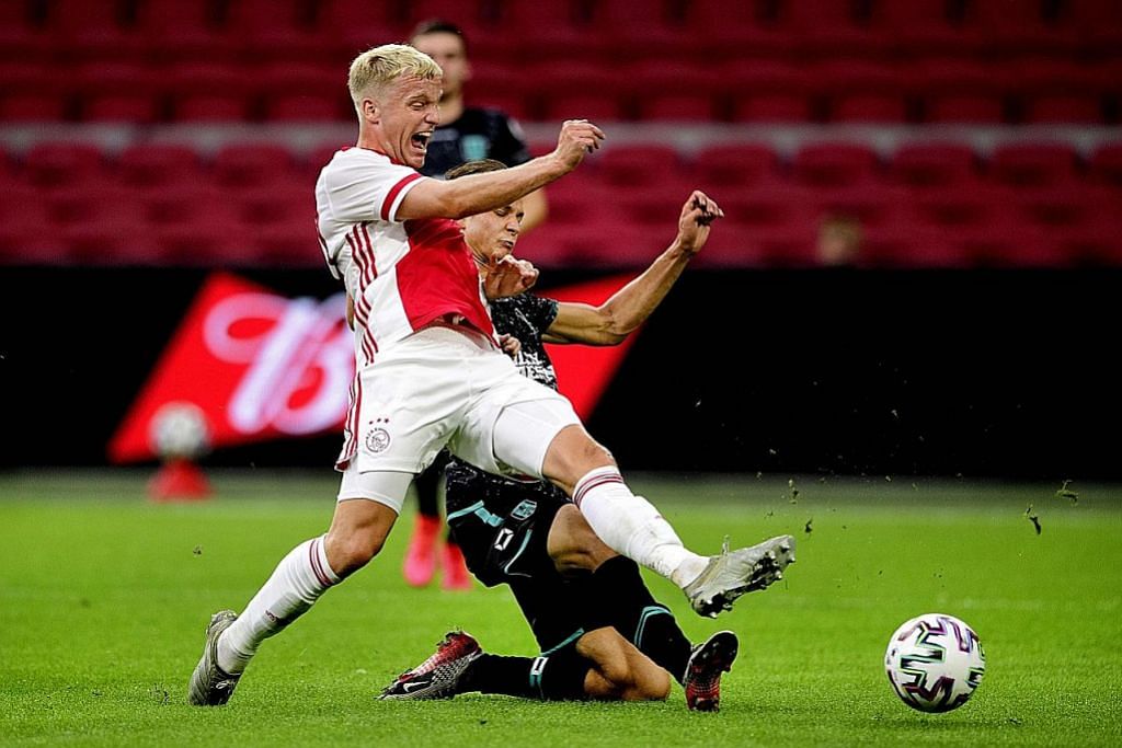 BOLA SEPAK EROPAH Bintang Ajax bakal pemain baru Man U