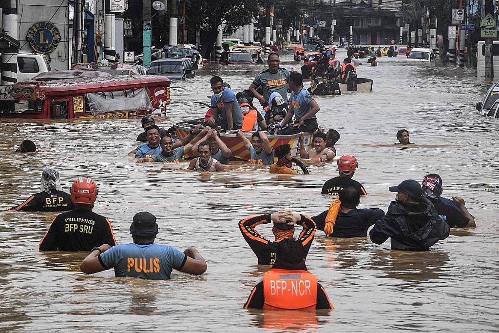Manila ditenggelami banjir