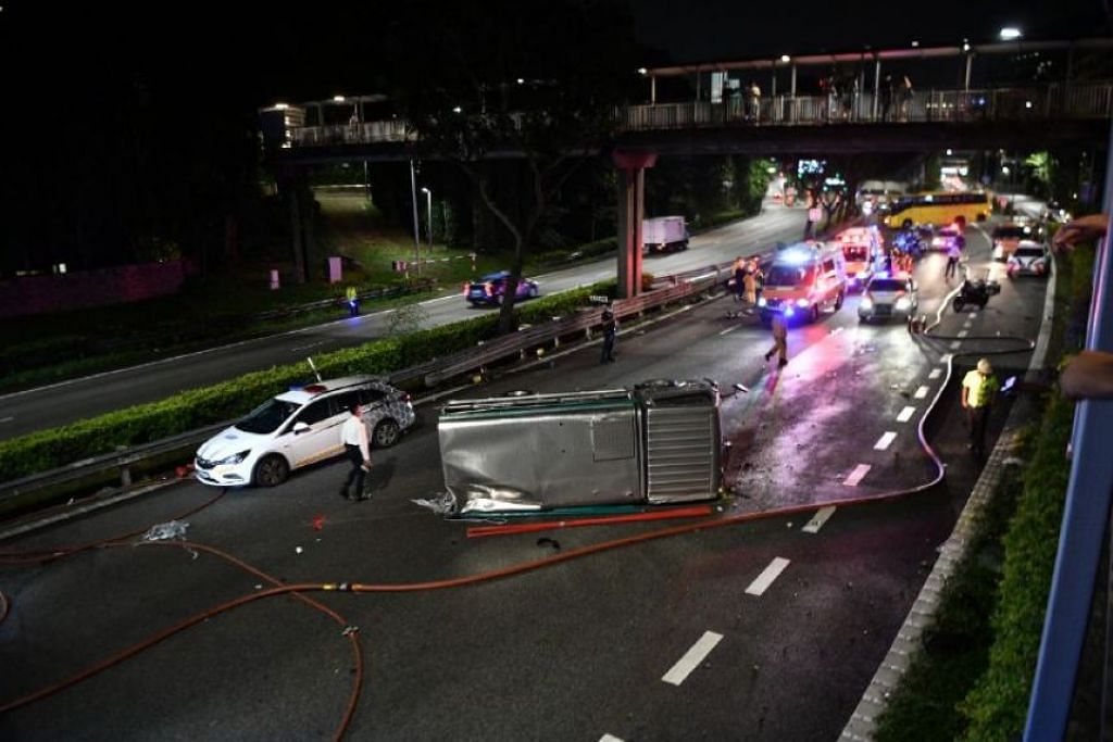 Penunggang Motosikal 31 Tahun Terbunuh 6 Cedera Dalam Kemalangan Di Sepanjang Cte Berhampiran Orchard Road Berita Setempat Beritaharian Sg