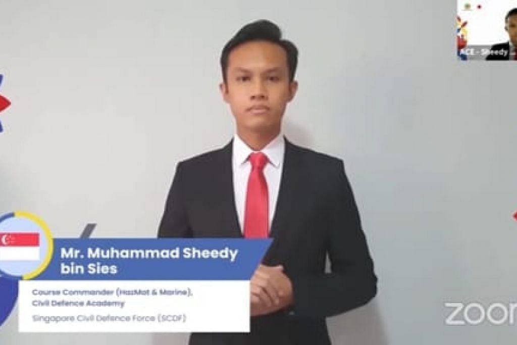 Antara peserta  Program Eksekutif AHA (ACE) yang ketujuh dijalankan secara maya, ialah Kapten Muhammad Sheedy Sies, seorang komander kursus di Akademi Pertahanan Awam. 

