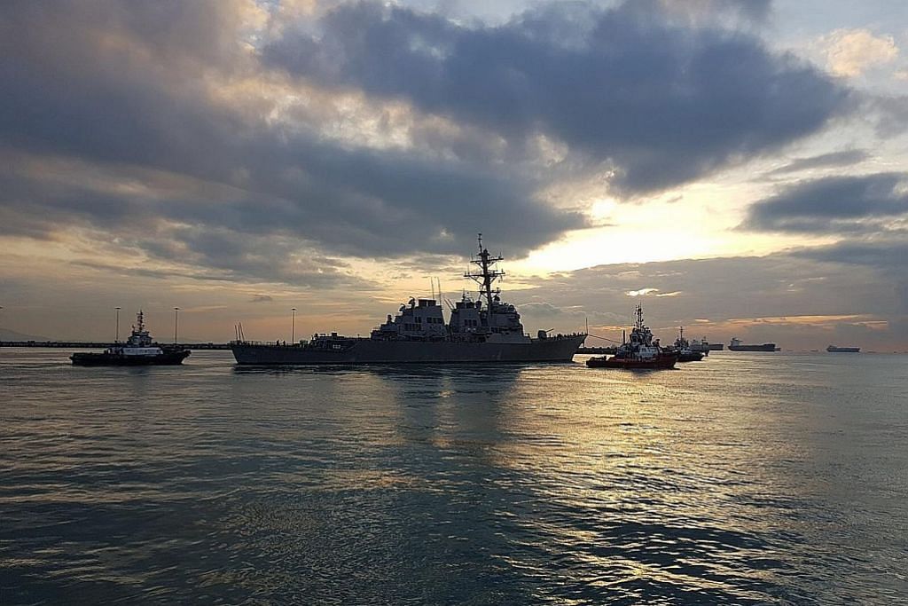 Beijing bantah 2 kapal perang AS lintas Selat Taiwan