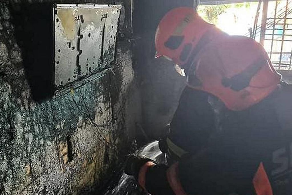 10 cedera dalam kebakaran di Whampoa