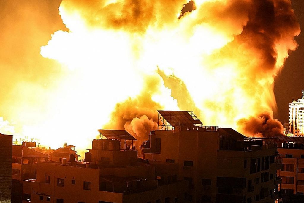 KONFLIK PALESTIN-ISRAEL Biden gesa henti berbalas serangan, segera gencatan senjata