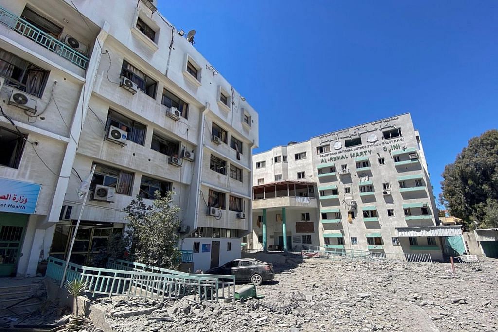 Di bawah runtuhan konkrit, jiwa Palestin dirundung hiba