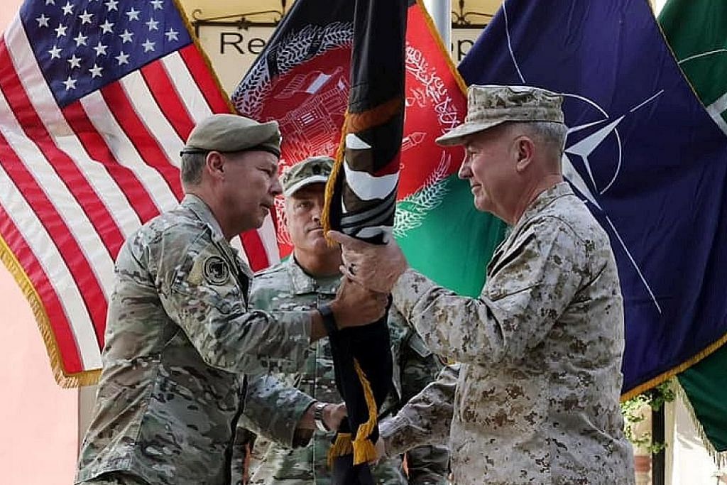 Panglima tentera AS lepaskan jawatan di Afghanistan