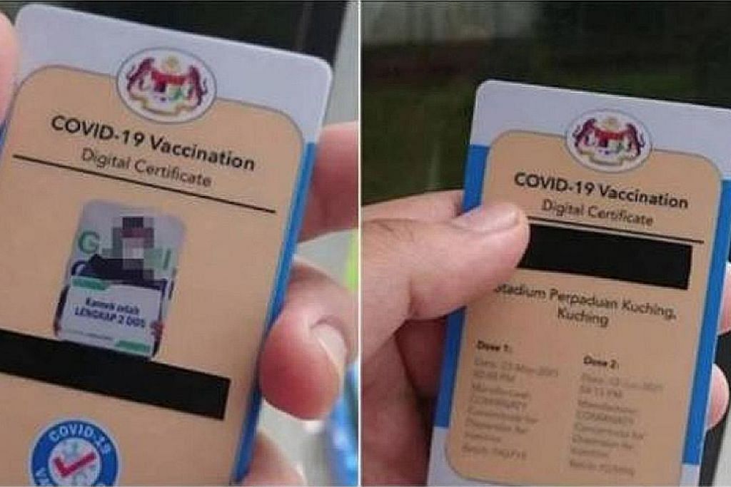 Polis M'sia siasat penjualan sijil digital vaksinasi palsu
