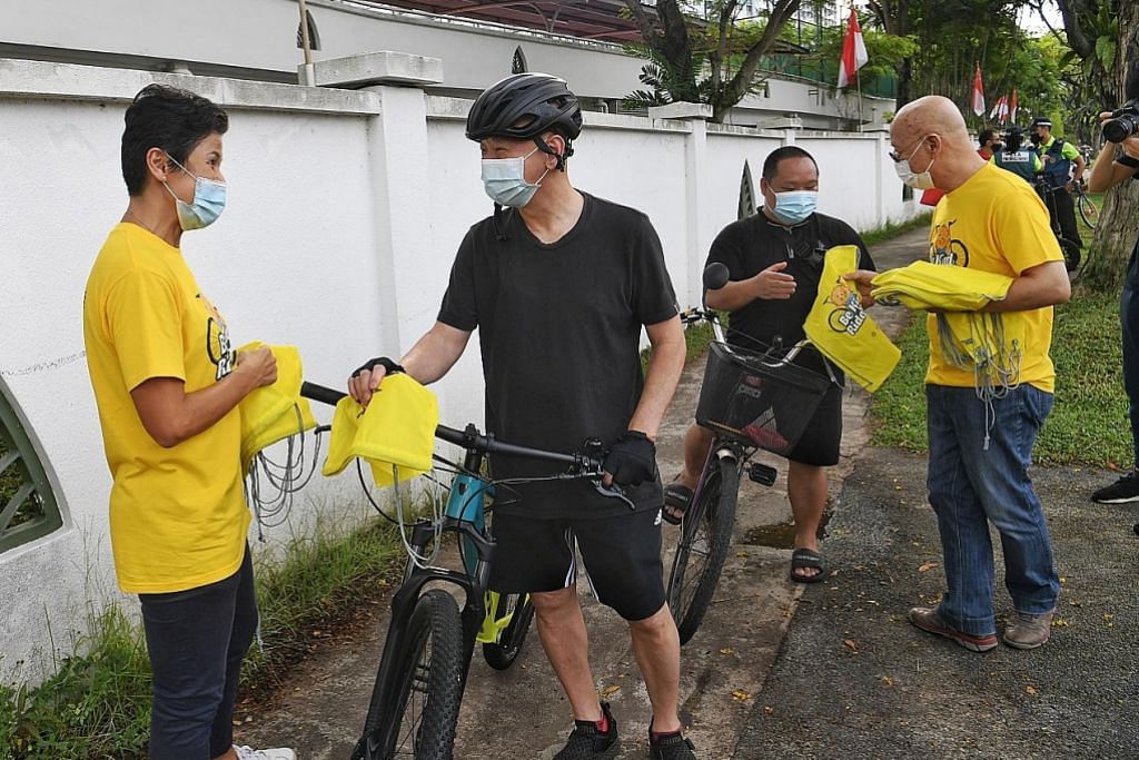 Kempen 'tunggang selamat' untuk penunggang basikal di Sembawang