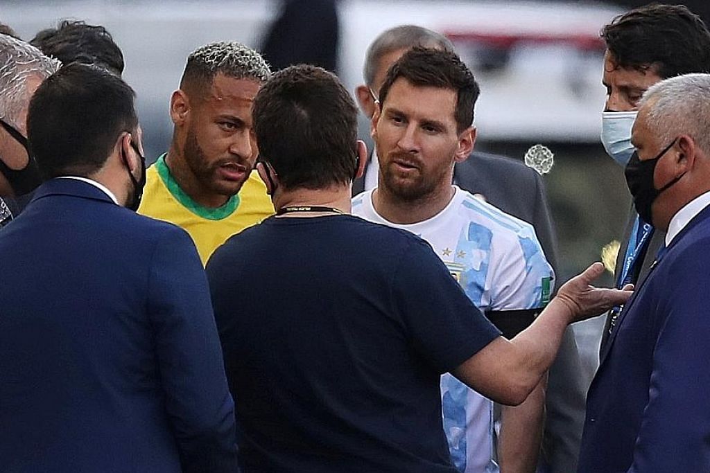 Pertandingan dihentikan, pemain Argentina didakwa langgar protokol Covid-19 KELAYAKAN PIALA DUNIA: BRAZIL LWN ARGENTINA