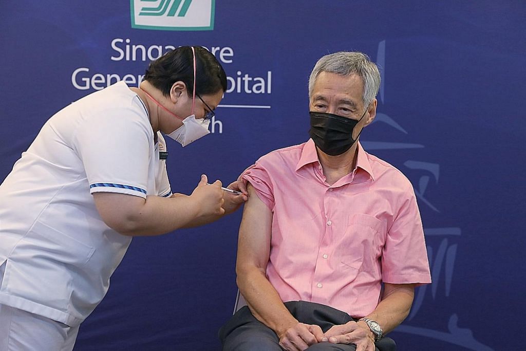 PM Lee galak warga ambil dos vaksin penggalak Covid-19