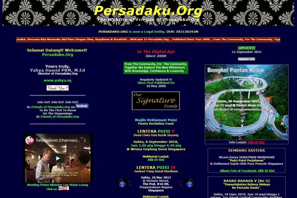 BAHASA & BUDAYA Persadaku.org Ltd kini entiti rasmi