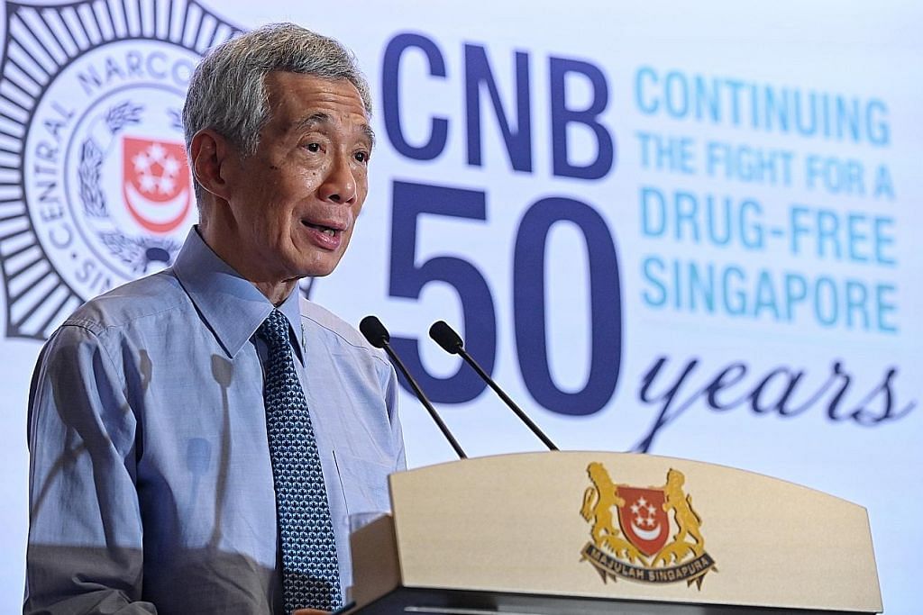 S'pura akan kekal bertegas ke atas salah guna dadah: PM Lee