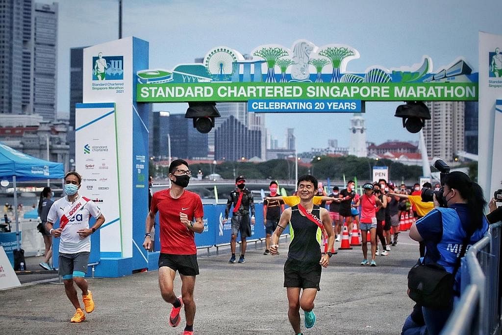 ACARA SUKAN: Dalam usaha memulakan acara penyertaan besar-besaran, agensi kebangsaan Sport Singapore (SportSG) akan membuka geran untuk membiayai acara dan festival sedemikian dalam usaha memudahkan pengenalan semula acara tersebut dengan selamat. - 