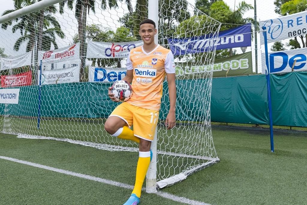 LEMBARAN BARU: Ilhan membuat penampilan sulungnya dalam SPL pada 2019 dan menjaringkan gol dalam permulaan pertamanya, secara kebetulan menentang Albirex. - Foto LEO SHENGWEI / PLAYMAKER
